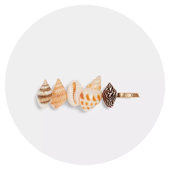 • NEW • 🐚 Shell Barette Set 🐚 • - Picture 4 of 8